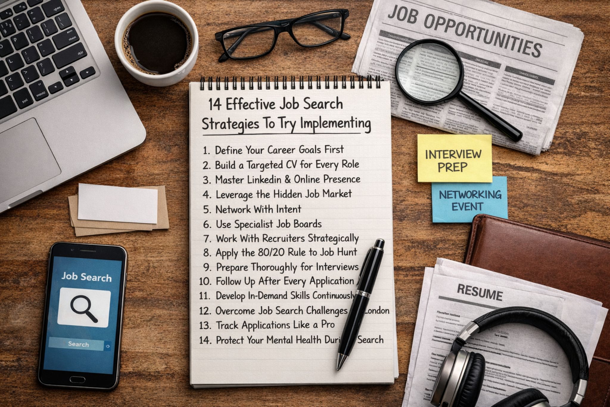 14 Effective Job Search Strategies To Try Implementing